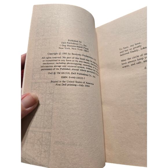 Danielle Steel THURSTON HOUSE Family Saga Generational Romance Dell 0440185327 - Picture 6 of 7